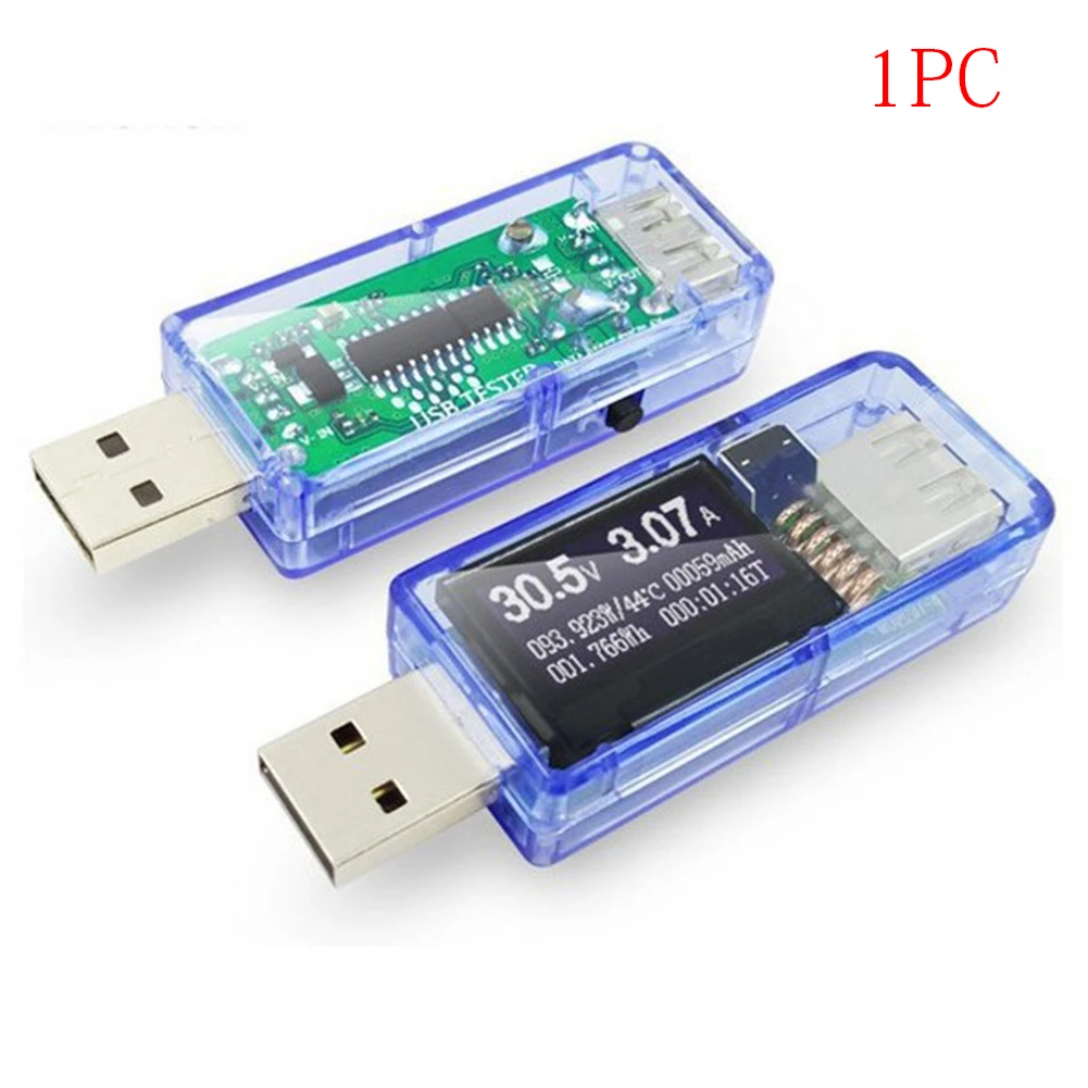 USB цифровой амперметр Многофункциональный тестер 12 в 1 детектор напряжения