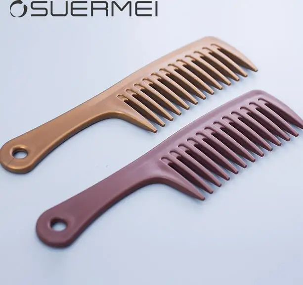 1pc Big Tooth Wide Curls Combs Quality Plastic Large Brush Pear Head