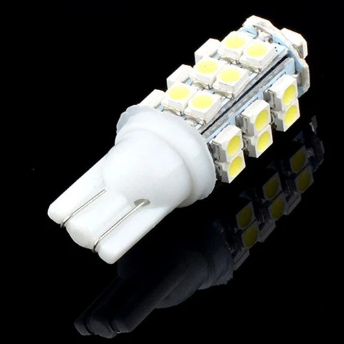 10 шт. белый цвет 28 SMD светодиодный светильник на танкетке лампа 12В для автомобиля