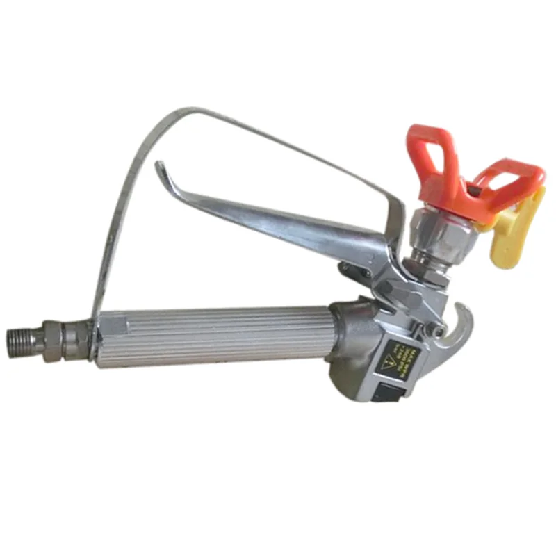 Airless Paint Spray Gun With Trade Tip High Pressure No Gas Sprayer 3600 PSI Tool Silver | Инструменты