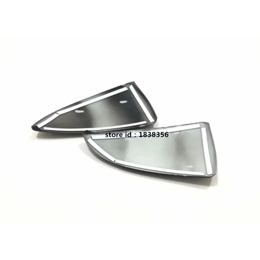 Автомобильный ABS задний вид боковое зеркало заднего вида отделка панели лампа