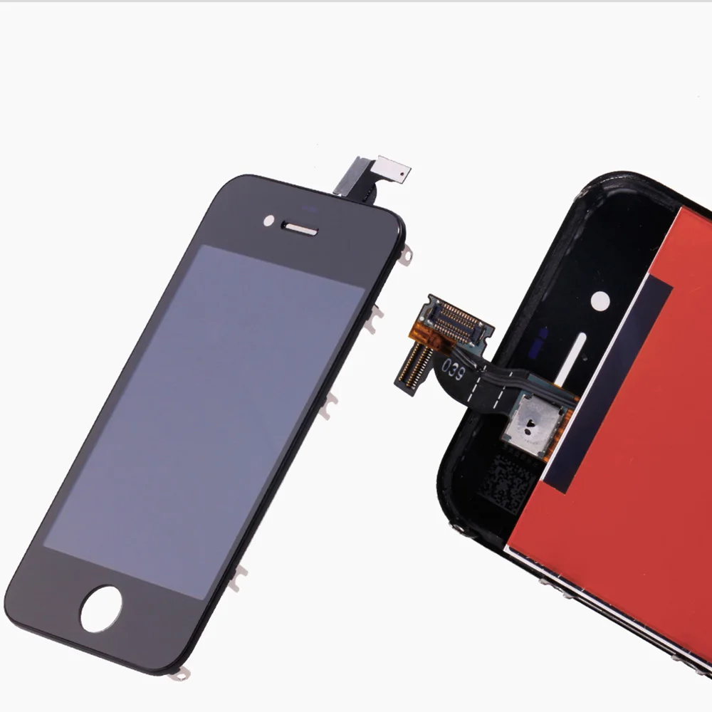 Замена сенсорного экрана для iPhone 4 5 5S 6 ЖК-дисплей дигитайзер сборка 5c LCD + стекло