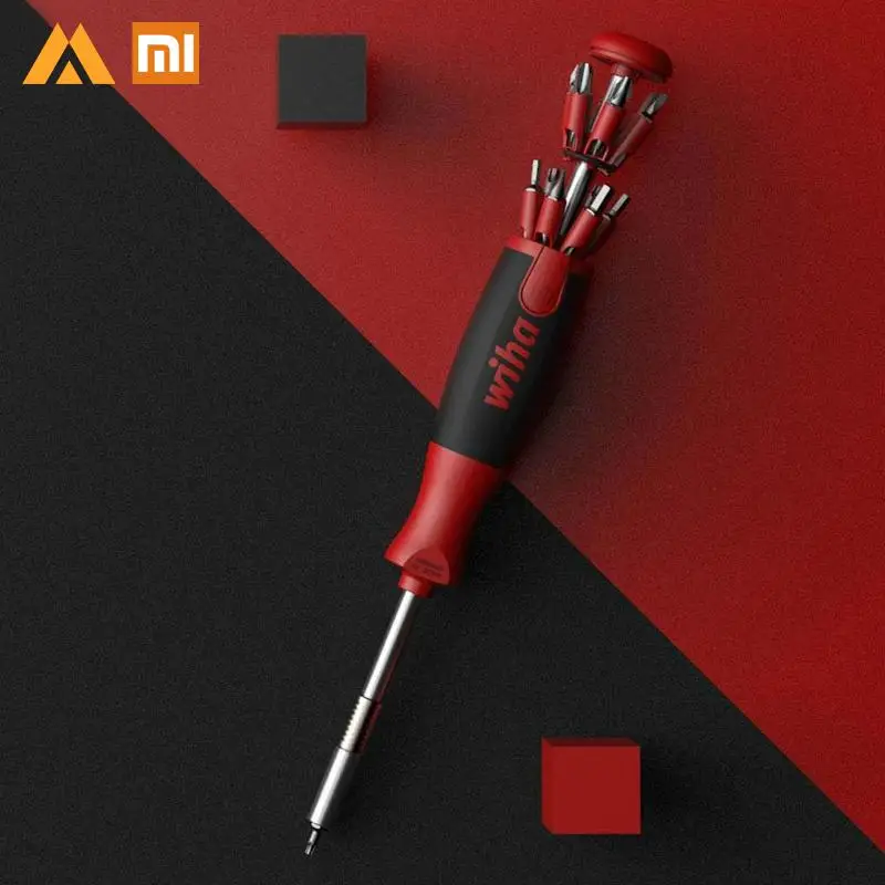 Xiaomi Mijia отвертка Wiha 26 в 1 стали Xaomi магнитные биты домашний комплект Xioami Инструменты для ремонта