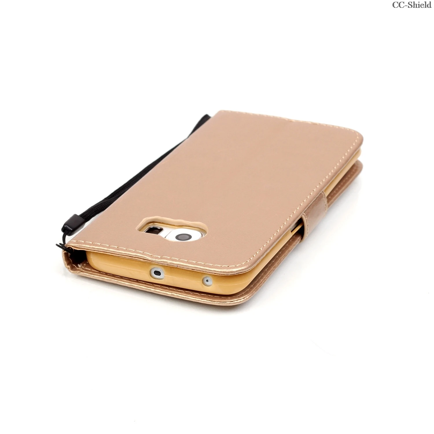 Флип чехол для Samsung Galaxy S6 S 6 Edge S6Edge Zero SM G925F G925J G925Z кожаный телефона с