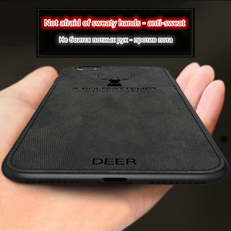Противоударный чехол для huawei Коврики 20 Pro P10 P20 Lite P Smart Y9 Y6 Y7 Pro Honor 8X10 9 7C 7A Nova 3 3i текстура ткани чехол