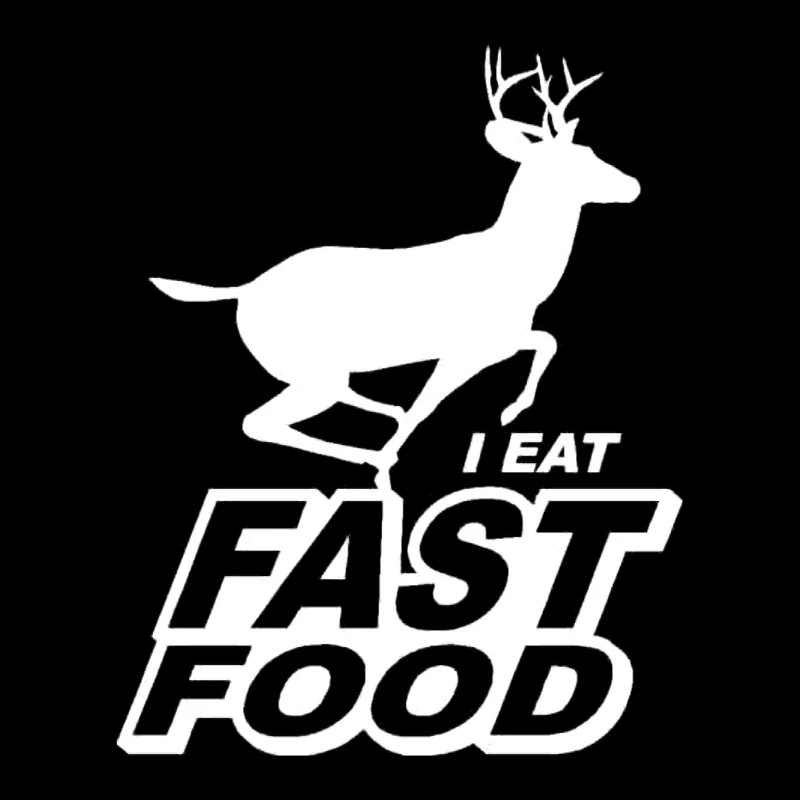 11 см * 13 8 I Eat Fast Food модный автомобильный Стайлинг виниловая наклейка|sticker vinyl|car