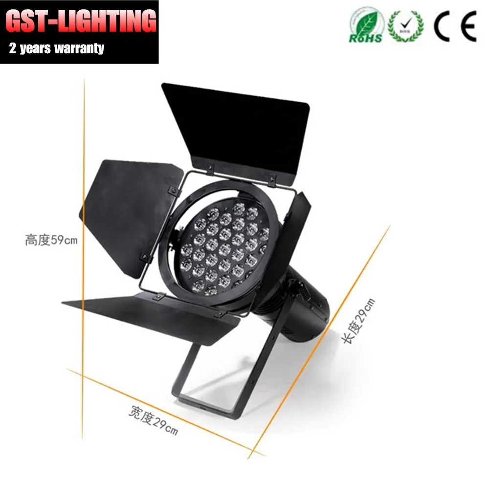 4 шт./лот автомобильный выставочный зал LED Par 31x10W Dh прожектор DMX каналы DJ