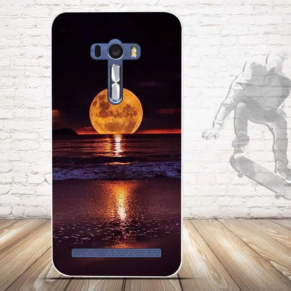 Мягкий чехол из ТПУ для ASUS ZenFone Selfie ZD551KL лазерный силиконовая задняя крышка Funda