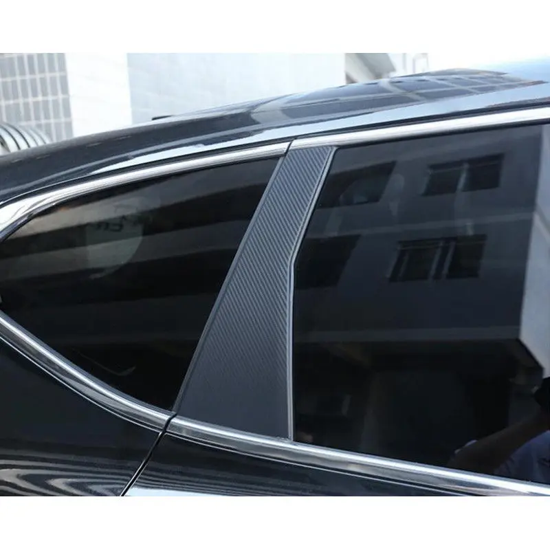 Гладкая оконная колонна 6 шт. рамка из углеродного волокна узорчатый порог