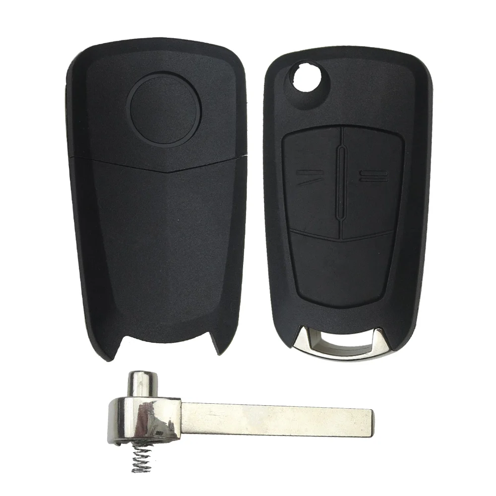 OkeyTech дистанционный флип ключ Fob 2 кнопки 433 МГц PCF7941 PCF7946 для Vauxhall Opel Автомобильный