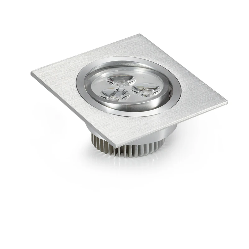 Встраиваемый светодиодный потолочный светильник с регулируемой яркостью 3 Вт 6