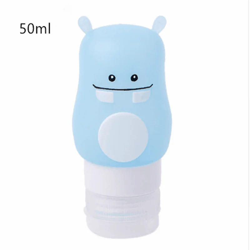 Многоразовые силиконовые бутылки для шампуня/лосьона/средства после бритья 50/70/90