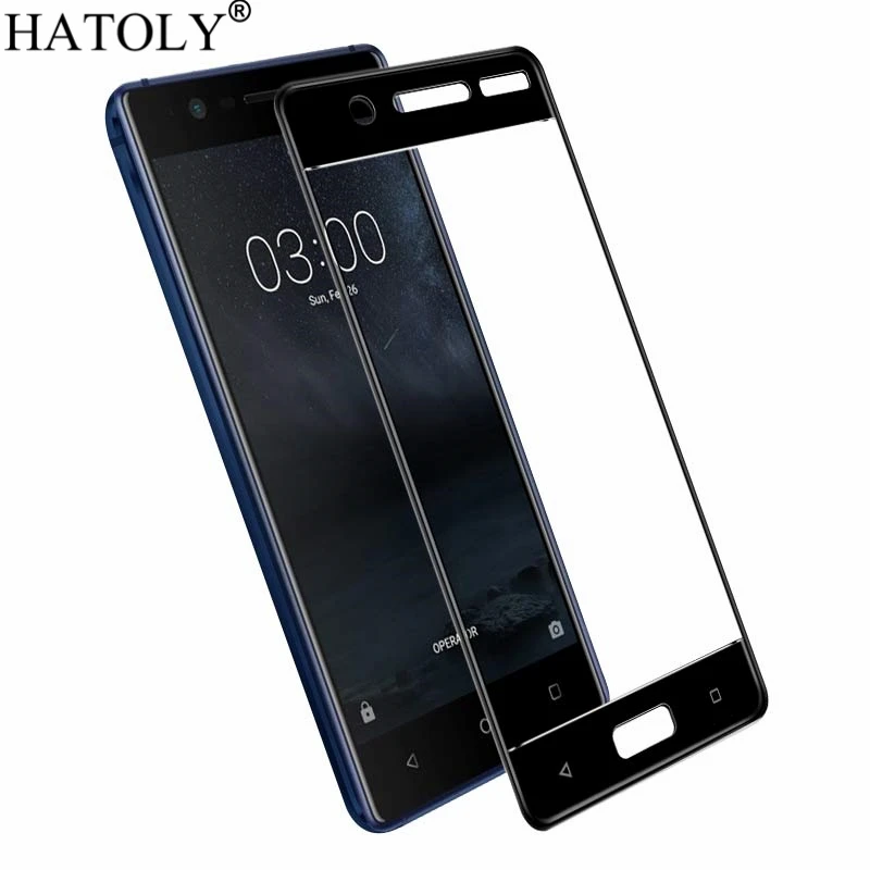 2pcs tempered glass for nokia 5 screen protector for nokia 5 full cover for nokia 5 ta 1008 ta 1030 3d curved edge film hatoly free global shipping
