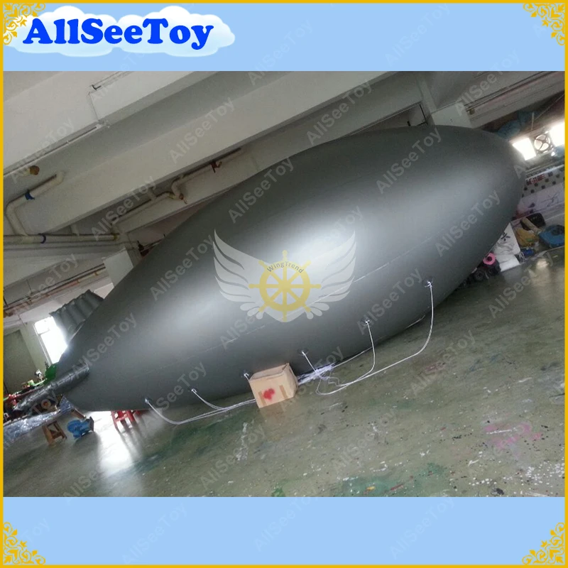 Бесплатная доставка 8 м надувной рекламы Blimp дирижабль/Airship с различными