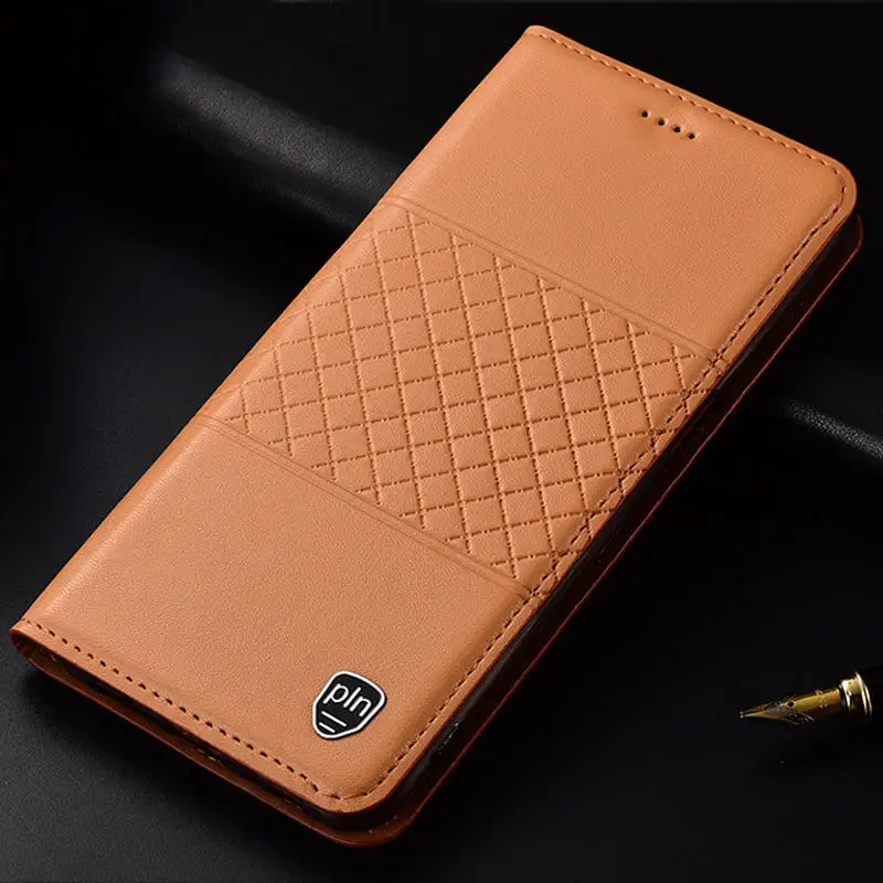 Khaki Для Xiaomi mi Max 2 чехол Роскошный чехол-книжка из натуральной кожи для Xiaomi mi Max 3, Магнитный чехол-книжка для Xaio mi Max - Цвет: Khaki