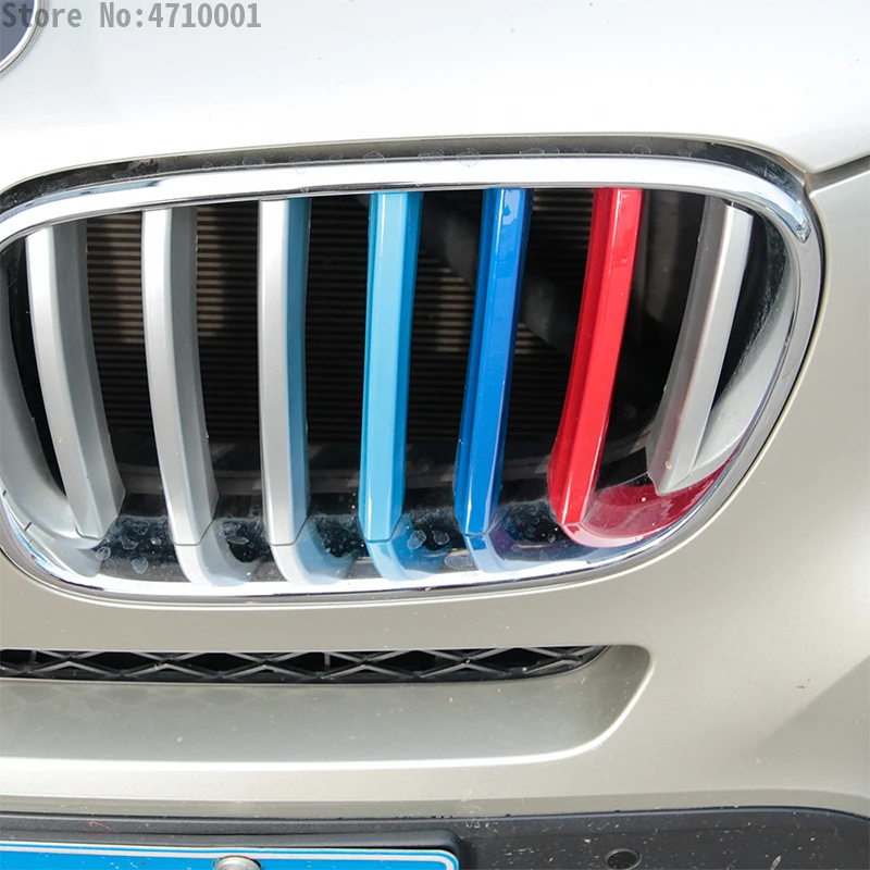 3 шт. накладки на переднюю панель автомобиля из АБС-пластика для BMW X3 X4 F25 F26 2011-2017 |