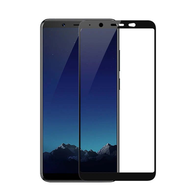 ДЛЯ vivo V7 Plus V7Plus + Y79 9H 2.5D полное покрытие закаленное стекло Защита экрана для Y75 V9