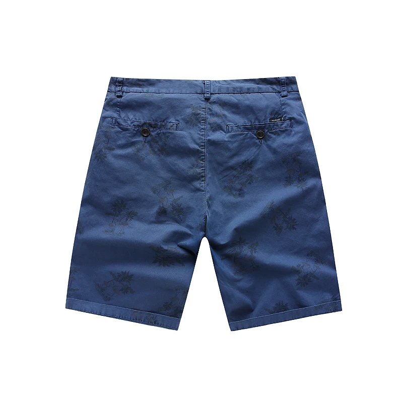 Quality Cotton Shorts Male Summer Casual Print Travel Men Washed Cargo Short Pants Fitted Size Brand Chinese Clothing | Мужская одежда