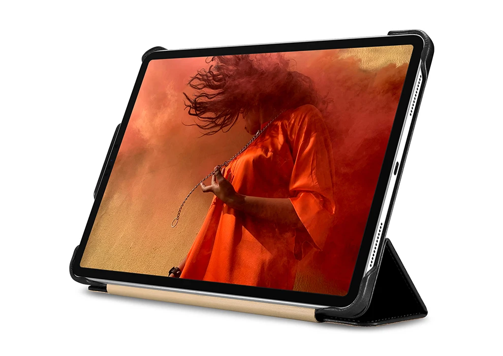 ICARER для iPad Pro 11 чехол винтажный из натуральной кожи флип-чехол-книжка смарт-чехол для Apple iPad Pro 11 дюймов крышка авто Пробуждение спальные мешки