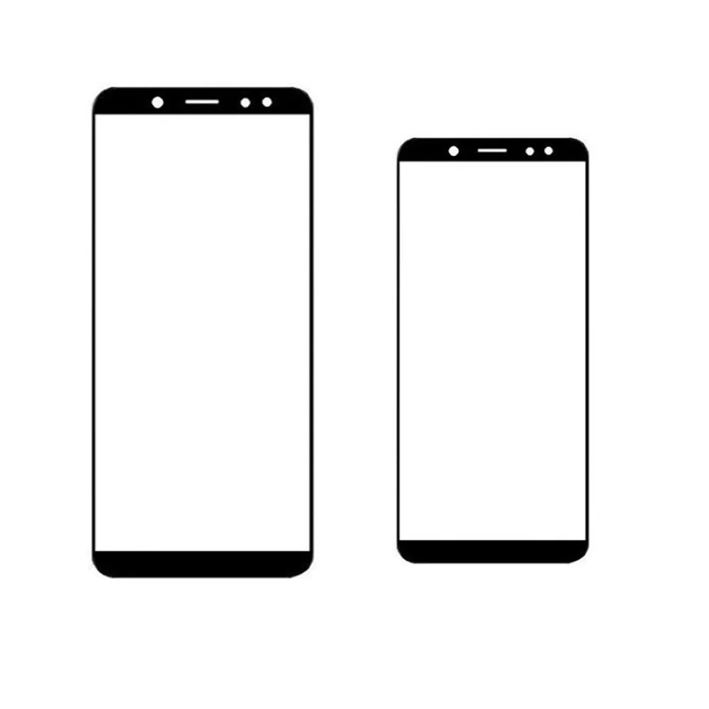 Сменная сенсорная панель для Samsung Galaxy A6 A600 + Plus 2018 A605 Черная передняя внешняя