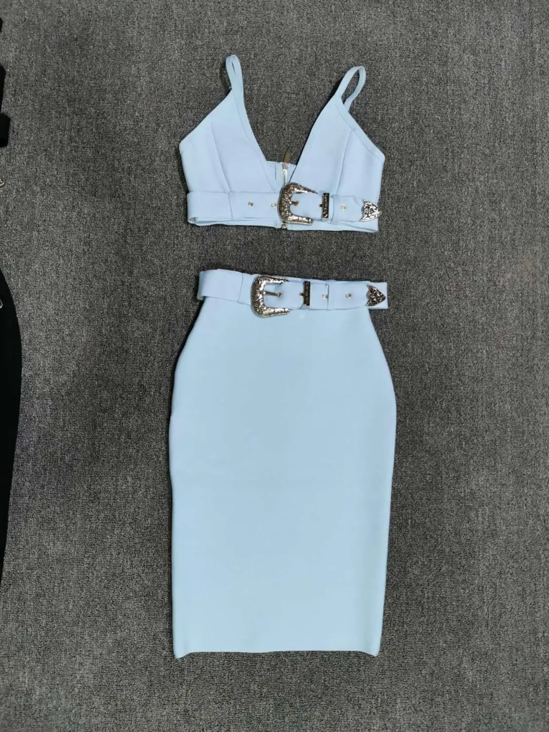 Новейшая модель Женские летние Стиль сексуальный v-образный вырез синего цвета с