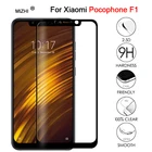 Для Xiaomi Pocophone F1 закаленное стекло полное покрытие 9H 2.5D Премиум пленка xiomi для Xiaomi poco F1 F 1 6,18 