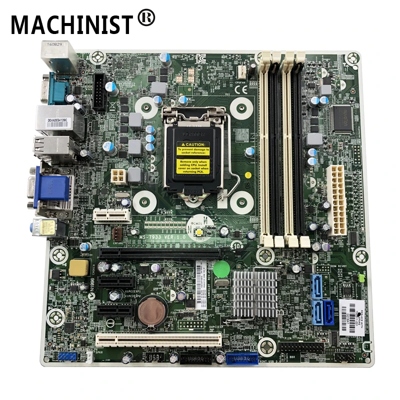 Для HP ProDesk 490 G2 G1 H97 материнская плата для настольного компьютера MB LGA 1150 DDR4 MS 7933 VER: 1