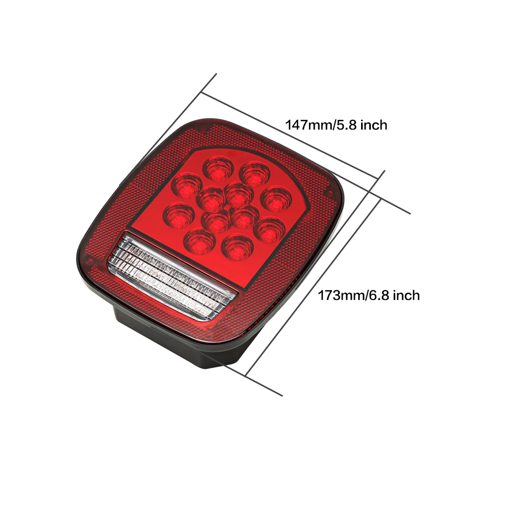 1 шт. Универсальный Грузовик Лодка 39 светодиодный шип крепление комбинированный