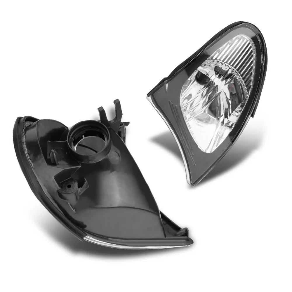 Пара углосветильник световых линз световой сигнал поворосветильник прозрачные