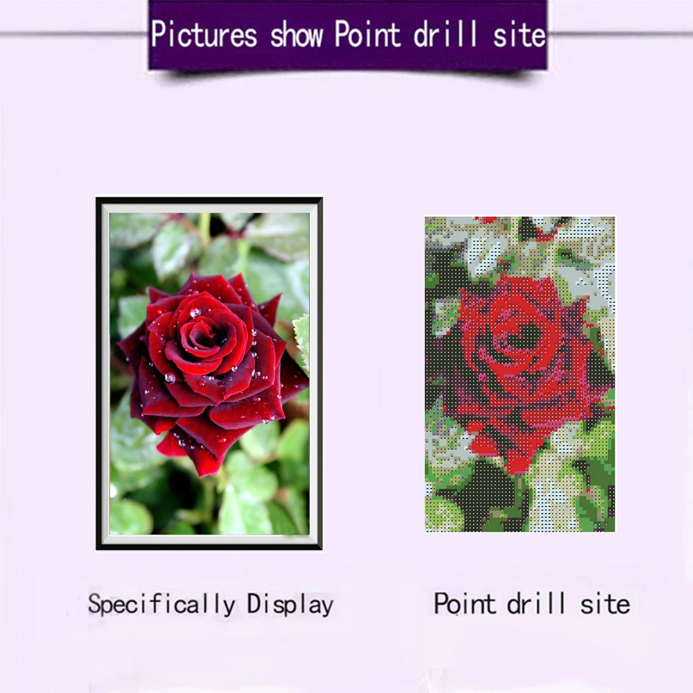 Цветочная Алмазная картина полная дрель цветок розы алмазная вышивка крестиком
