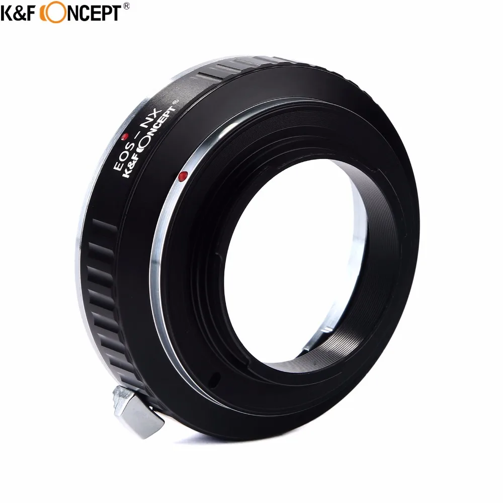 

K&F CONCEPT for EOS-NX Mount Lens Adapter Ring For Canon EOS EF Lens to for Samsung NX Camera Body NX5 NX10 NX100 NX200 NX300