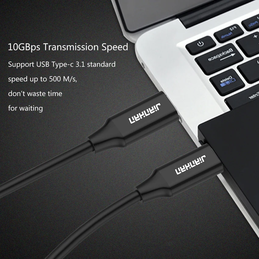Кабель для быстрой зарядки и передачи данных для Macbook Pro, samsung S9 Switch, huawei, быстрое зарядное устройство, sync, usbc, 3 А, USB 3,1