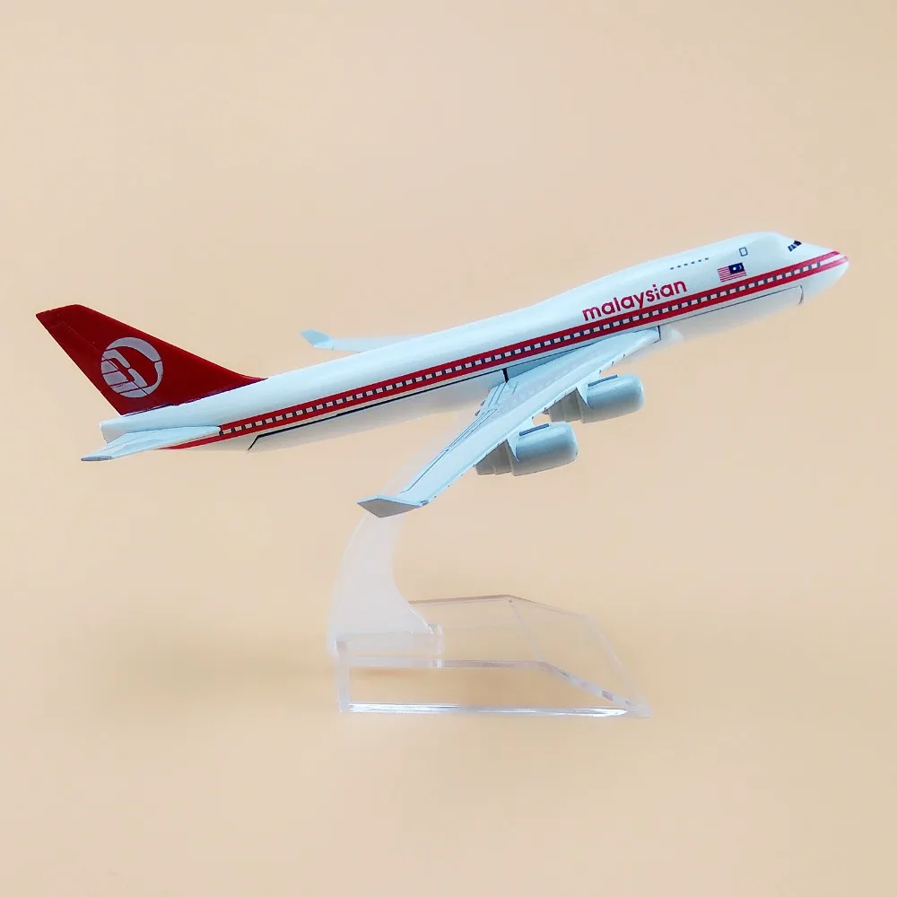 16 см Металл Air Malaysian Airlines Boeing 747 B747 200 Airways модель самолета Модель литой сувенир
