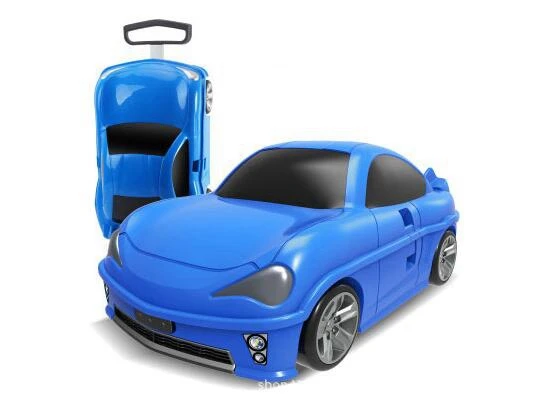 Kids Rolling luggage suitcase racing car Travel Luggage Children Travel Trolley Suitcase for boys wheeled suitcase for kids
