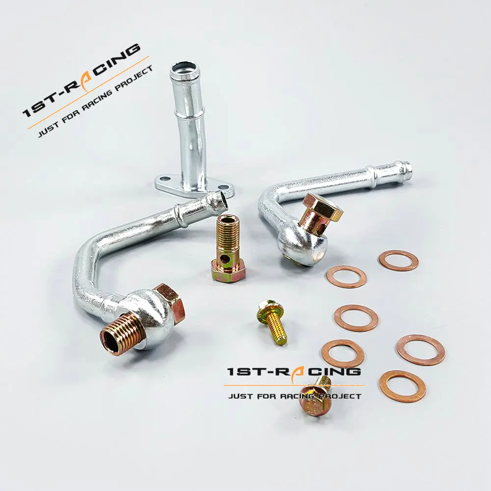 Комплект для SUBARU TD05 TD06 комплект сборки масла и воды кольцо + труба болт|ring ring|oil