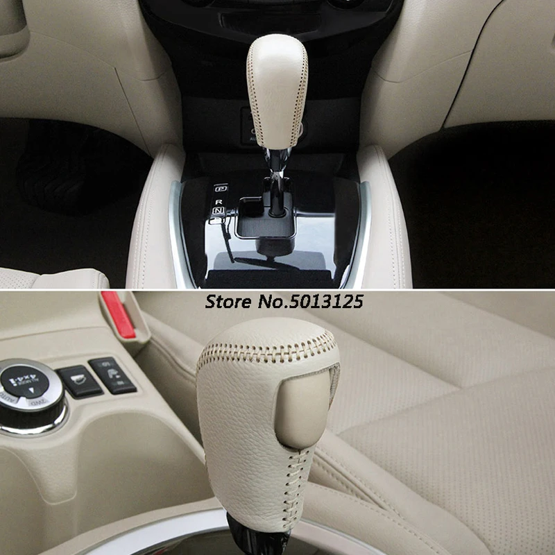 Кожаный чехол для ручки переключения передач Nissan X-Trail X Trail T32 2016 2017 2018 2019 |