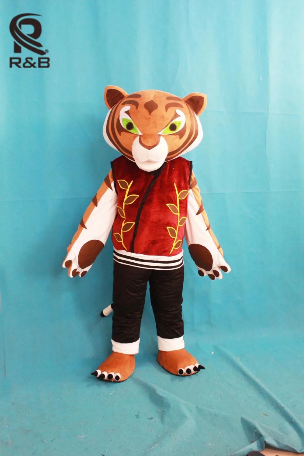 Высококачественный Tigress костюм талисмана тигра кунг-фу панды мультфильм для