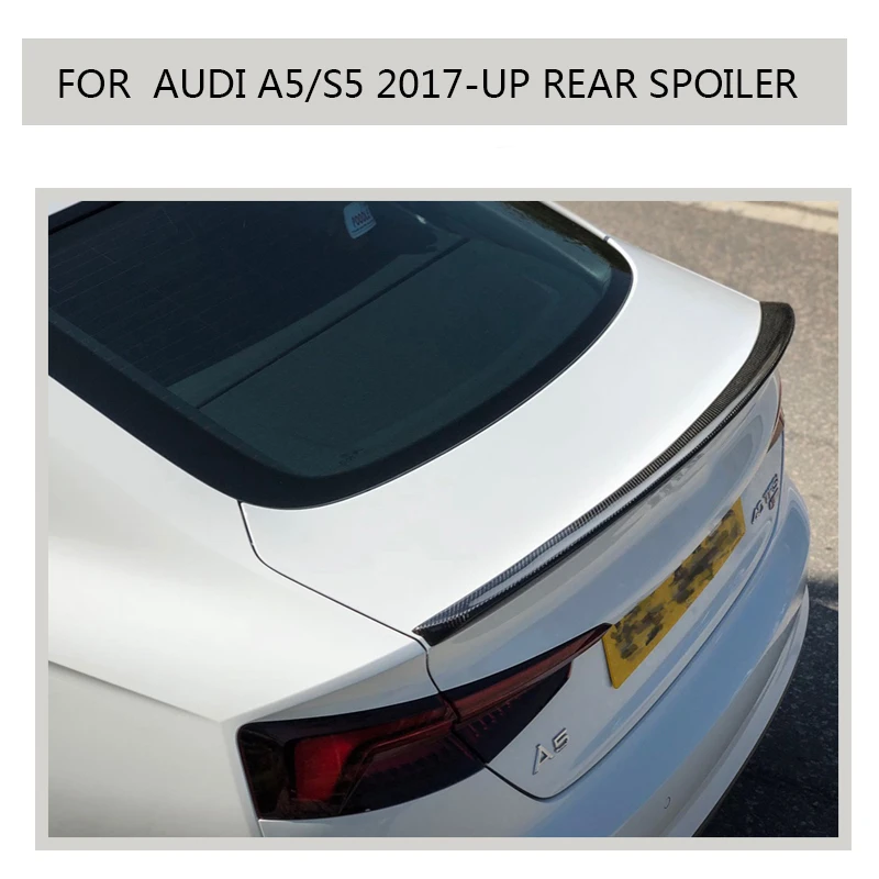 Спойлер из углеродного волокна утиное крыло для багажника Audi a5 s5 coupe 2-Door 2019 2017 2018
