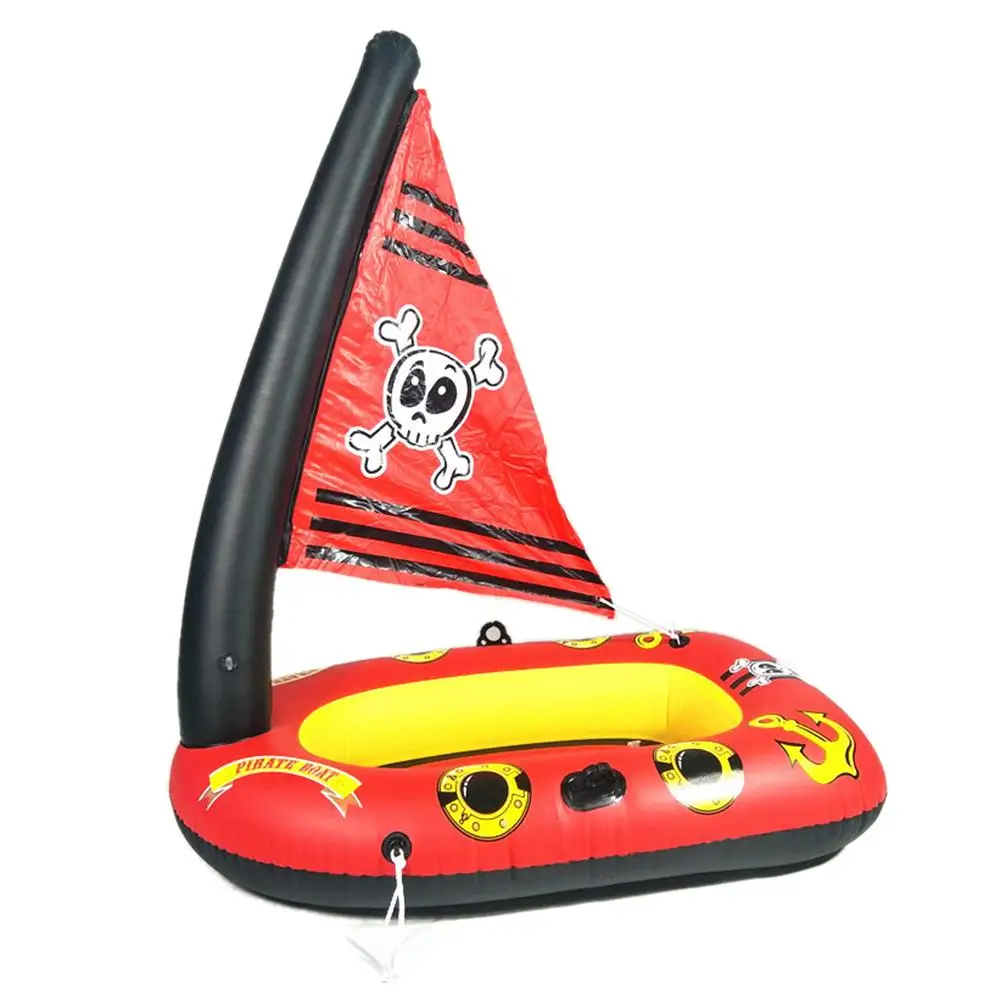 

Children's Inflatable Pirate Ship Water Toy Inflatable Floating Toys For Children Summer Outdoor Sports Toys