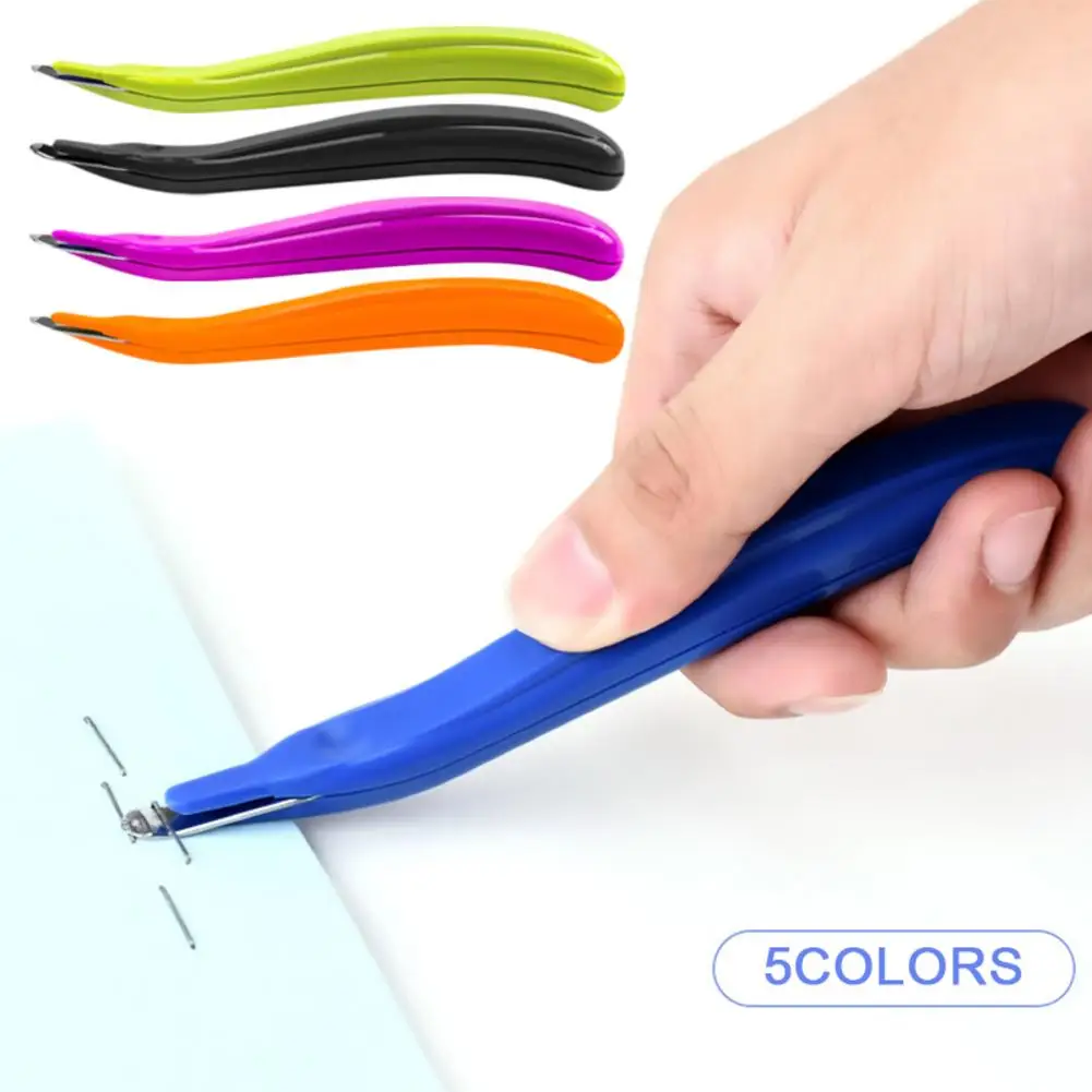 

NEW Portable Staple Remover Office Accessories Magnetic Head Less Effort Stapleer Removal Tool School Household Stationary