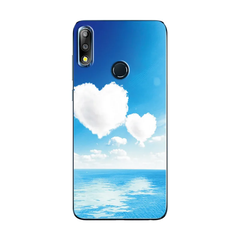 W67 Милый модный чехол для телефона Zenfone Max M2 ZB633KL Animal Love Heart задняя крышка для Zenfone Max Pro M2 ZB631KL чехол-бампер - Цвет: W67