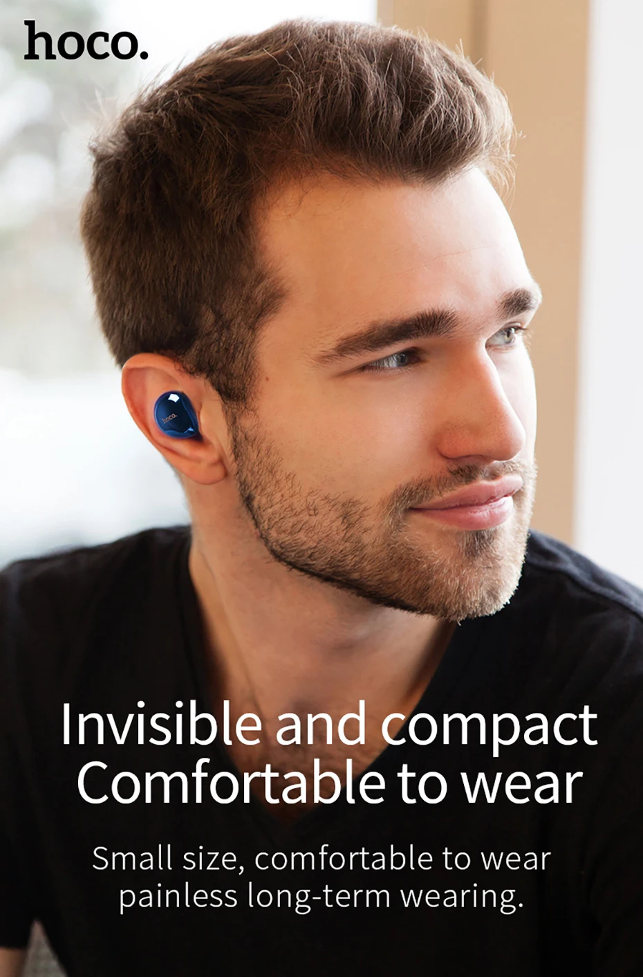 HOCO беспроводные Bluetooth наушники 5 0 CSR гарнитуры для близнецов A2DP Avrcp стерео звук