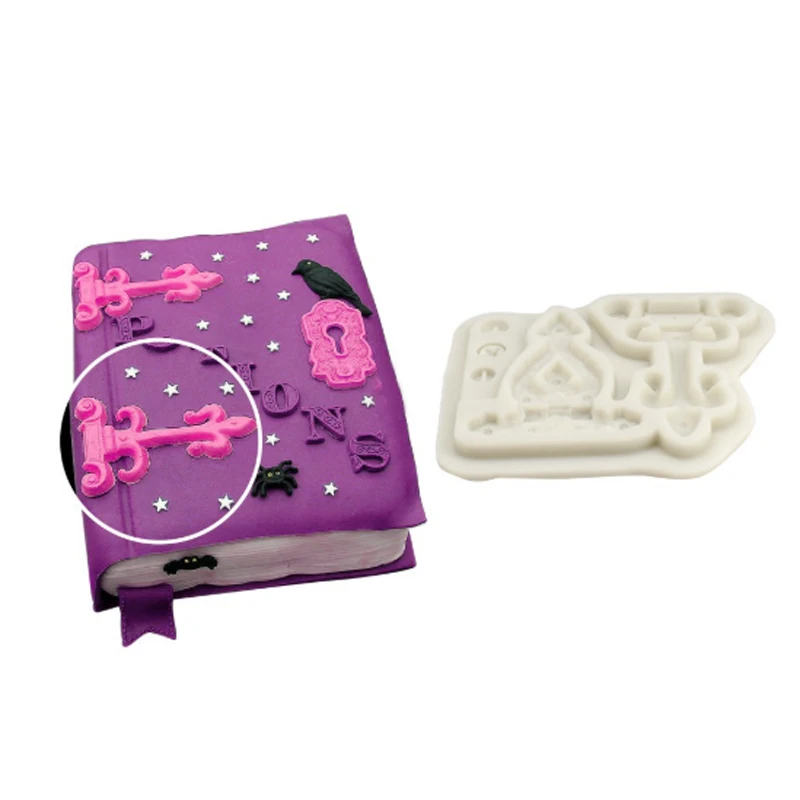 Силиконовые формы для фиксации ремней и петель ключей помадка инструмент