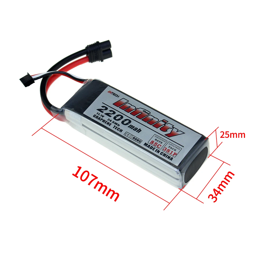 Infinity 2200mAh 3S 45C 85C 11,1 V LiPo аккумуляторная батарея SY60 XT60 вилки для RC FPV Мультикоптер модель дрона