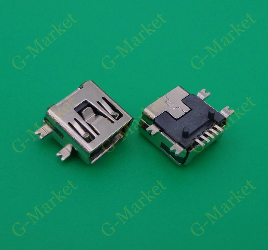 10 шт. Новый мини USB 5-контактный разъем для зарядки питания док-станция Garmin StreetPilot