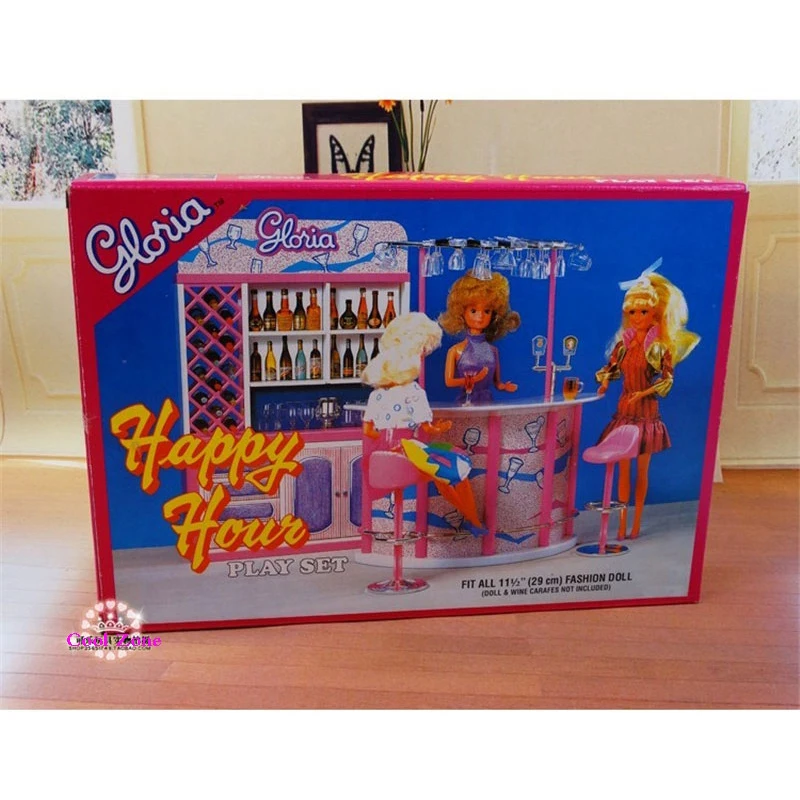 Миниатюрная мебель Happy Hour время для отдыха кукольного дома ролевых игр игрушки