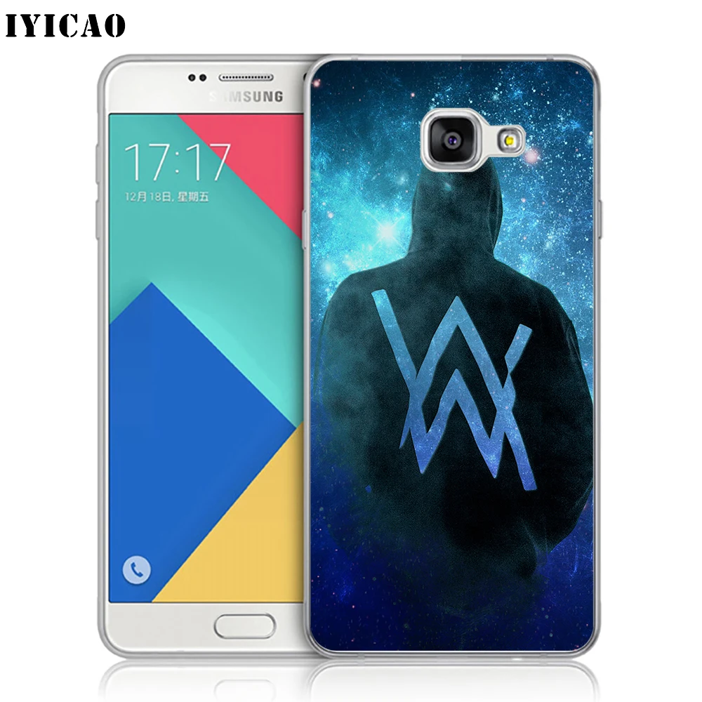 IYICAO Alan Walker singer Мягкий силиконовый чехол для телефона Samsung A10 A30 A40 A50 A70 M10 M20 M30 TPU