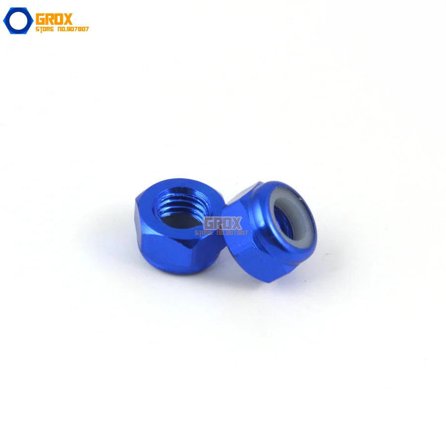 20 шт. шестигранная нейлоновая гайка из алюминия|nuts aluminium|nylon lock nutnut nut |