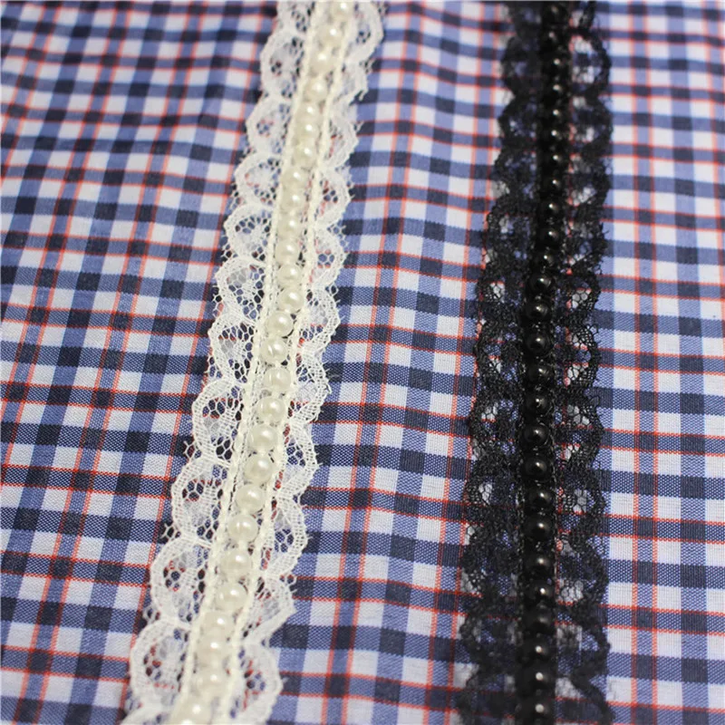 1 ярд Красивые цветочные кружевные жемчужные ткани шитые сетки центральный