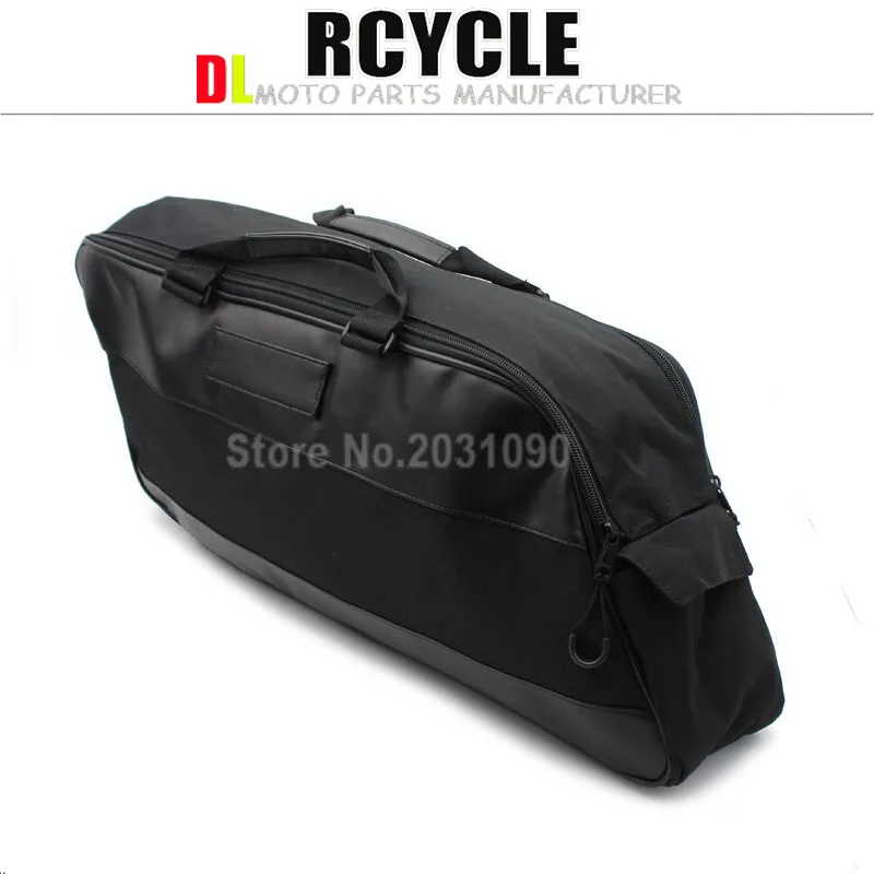 Черные сиденья вкладыши седельная сумка для Harley Road King Street Glide Ultra Electra 1994-2013 95 98 99 2006